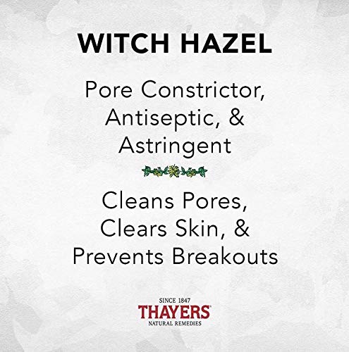 THAYERS Alcohol-Free Cucumber Witch Hazel Facial Toner with Aloe Vera Formula, 12 oz