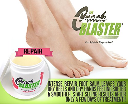 Crack Blaster Repair Balm, Multi-Purpose Dry Skin Balm, Intense Repair Treatment For Cracked Heels, Dry Cracked Hands…