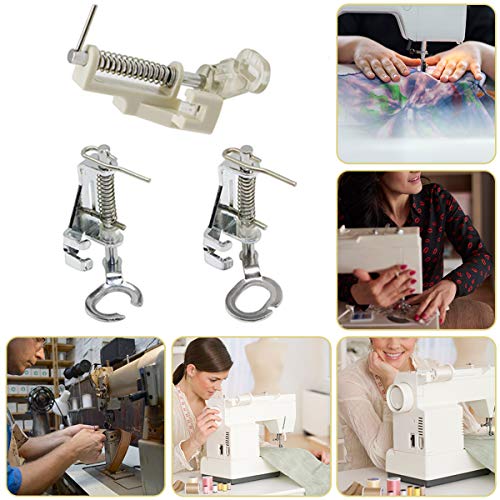 Large Metal Free Motion Quilting Darning Sewing Machine Presser Foot – Fits All Low Shank Singer, Brother, Babylock…