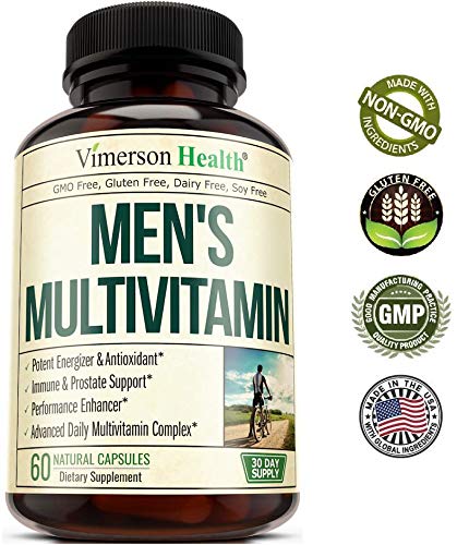Multivitamin for Men – Daily Men’s Multivitamins Supplement with Vitamin A, Vitamin C, Vitamin D, Vitamins E & B12, Zinc…