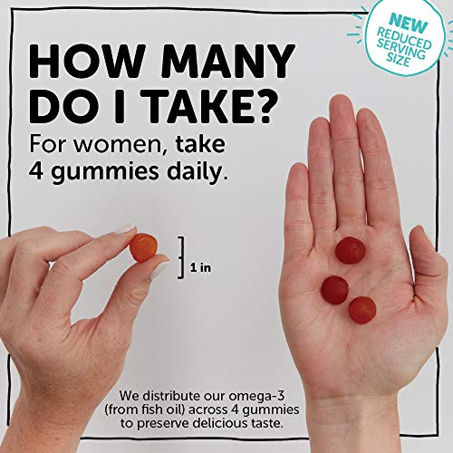 SmartyPants Prenatal Vitamins for Women with DHA and Folate – Daily Gummy Multivitamin: Vitamin C, B12, D3, Zinc for…
