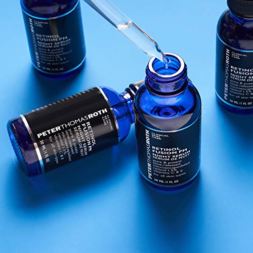 Peter Thomas Roth | Retinol Fusion PM Night Serum | Hydrating Retinol Facial Serum, 1.5% Microencapsulated Retinol for…