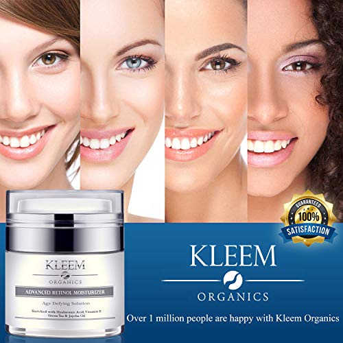 Pure Anti-Wrinkle Face & Neck Retinol Cream with Hyaluronic Acid – Premium Anti-Aging Face Moisturizer – Anti Aging…