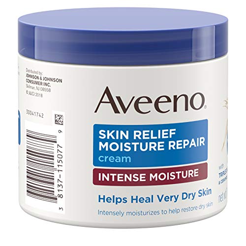 Aveeno Skin Relief Intense Moisture Repair Body Cream with Triple Oat & Shea Butter Formula, Helps Relieve & Restore…