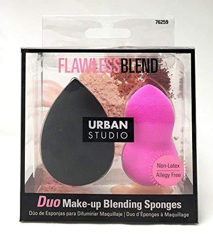 Cala Duo make-up black & pink blending sponges