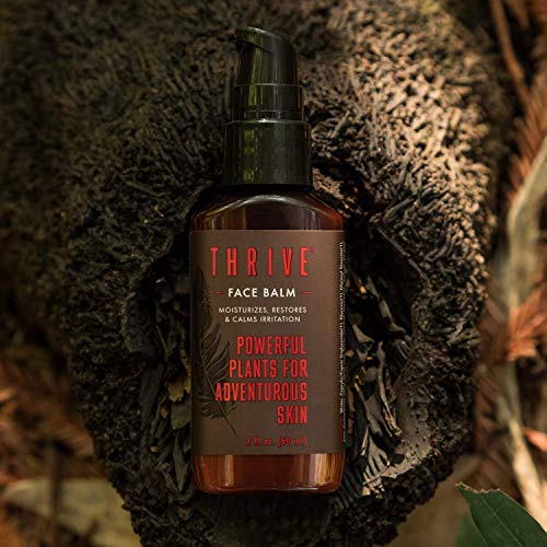 THRIVE Natural Face Moisturizer – Non-Greasy Soothing Facial Moisturizer Lotion for Men & Women Made in USA with Natural…