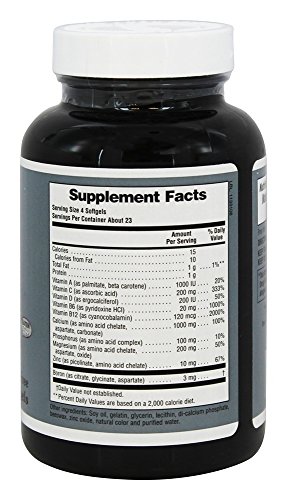 NaturesPlus Bone Power with Boron – 1000 mg Calcium, 90 Softgels – Bone & Joint Support Supplement, Liquid Calcium for…