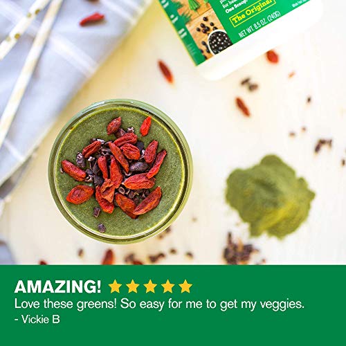 Amazing Grass Greens Blend Superfood: Super Greens Powder Smoothie Mix with Organic Spirulina, Chlorella, Beet Root…