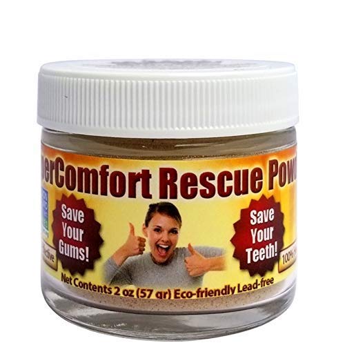 Gum Disease help TOOTH POWDER — RESCUE POWDER–Helps Remove Recession, Plaque, Prevent Gingivitis, Bleeding Gums & Gum…