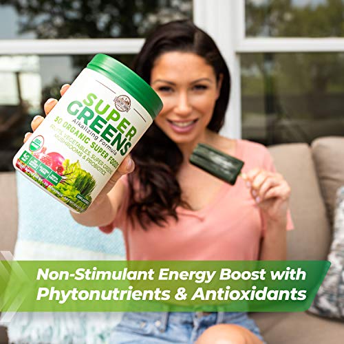 Country Farms Super Green Drink Mix, Natural, 10.6 Ounce (Packaging may vary)