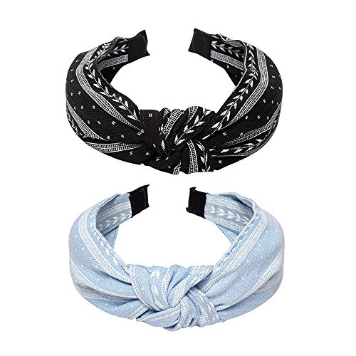 Ebow Yoga Sports Headband Women’s Fashion Elastic Athletic Hairband Sweatband Lightweight Working Out Bandanas Headbands…