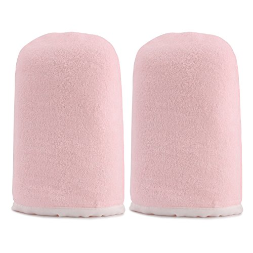 Segbeauty Paraffin Wax Bath Terry Cloth Gloves Booties, Wax Care Insulated Cotton Mittens, Heat Therapy Spa Treatment…