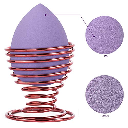 Makeup Sponge for Foundation, Beauty Original Blender Ball for Blending Liquid, Power, Cream Purple