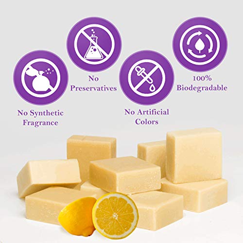 Massey’s CF 100% Natural Probiotic Soap – Lemon Body Soap – 4oz Lemon Scent