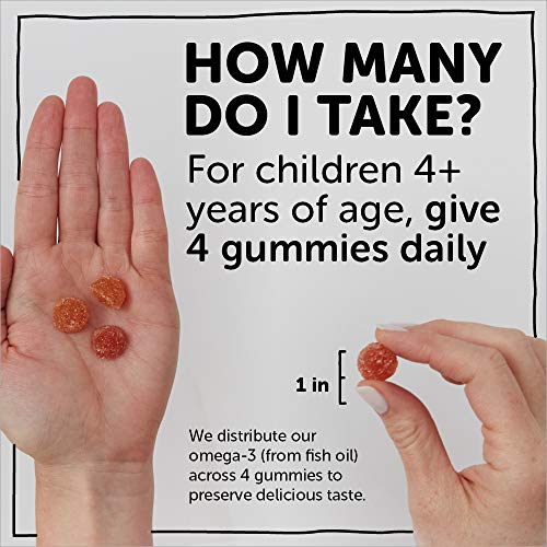 SmartyPants Kids Formula Daily Gummy Multivitamin: Vitamin C, D3, and Zinc for Immunity, Gluten Free, Omega 3 Fish Oil…