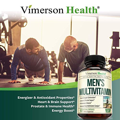 Multivitamin for Men – Daily Men’s Multivitamins Supplement with Vitamin A, Vitamin C, Vitamin D, Vitamins E & B12, Zinc…