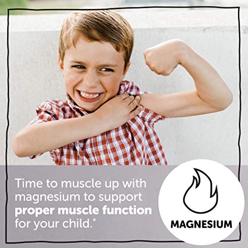 SmartyPants Kids Daily Mineral Vitamins: Calcium, Magnesium Citrate, D3, Zinc & Chromium for Immune Support, Energy…