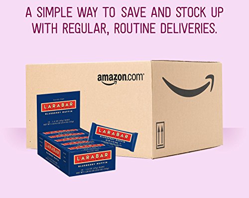 Larabar Bluberry Muffin, Gluten Free Vegan Fruit & Nut Bars, 16 ct