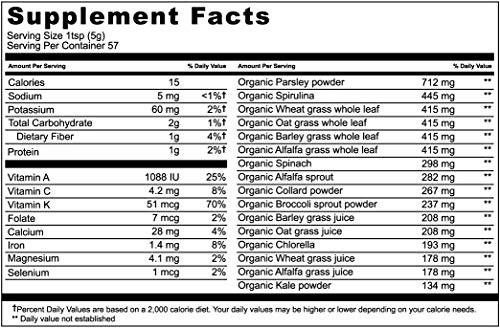 pHresh Greens Raw Alkalizing Superfood (10oz – 2 Month Supply)