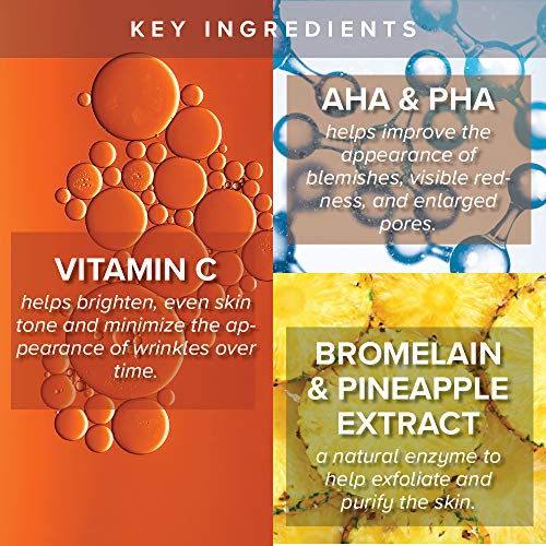 I Dew Care Face Peel Pads – Peel Lit | Citric Acid Vitamin C, Exfoliating, Resurfacing with AHA and PHA, Dual Texture…