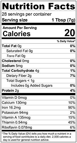 OMG! Superfoods Organic Moringa Powder – 100% Pure, USDA Certified Organic – Good Source of Calcium, Iron, Vitamin A…