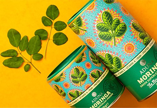 Aduna Premium Organic Moringa Powder |100% Pure Moringa Leaf Powder – 7.05oz