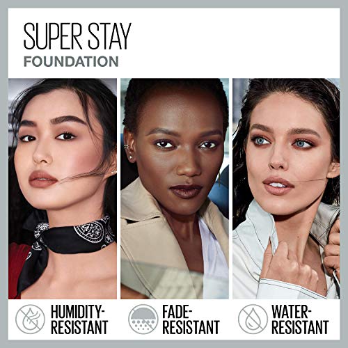 Maybelline Super Stay Full Coverage Liquid Foundation Active Wear Makeup, Up to 30Hr Wear, Transfer, Sweat & Water…