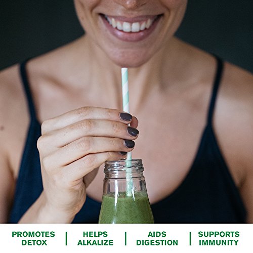Amazing Grass Wheat Grass Tablets: 100% Whole-Leaf Wheat Grass Powder for Energy, Detox & Immunity Support, Chlorophyll…