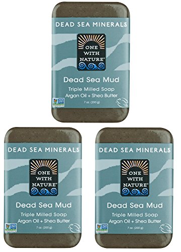DEAD SEA Mineral Mud 7 oz SOAP 3 PK in BRANDED BOX. Dead Sea Salt contains Magnesium, Sulfur & 21 essential minerals…
