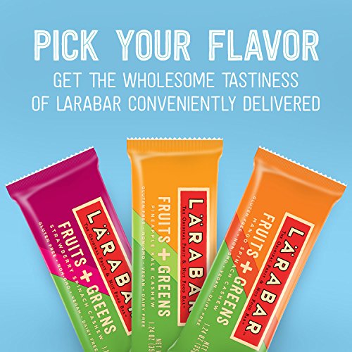 Larabar Strawberry Spinach Cashew, Gluten Free Vegan Fruit & Nut Bars, 15 ct