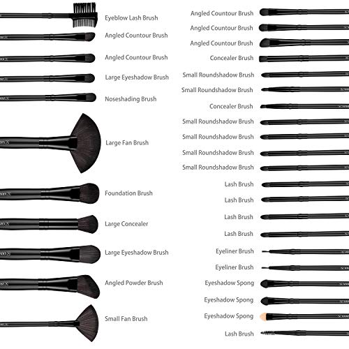 Makeup Brushes – VANDER Professional 32pcs Makeup Brush Set Black