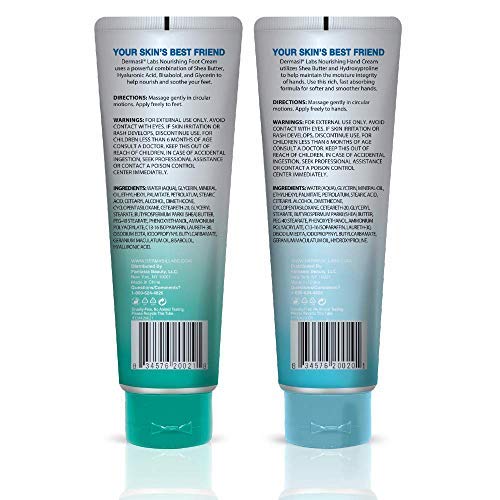 Hand and Foot Repair Cream – Dermasil Labs Dermatologists Treatment for Nourishing & Moisturizing 2-in-1 Relief…