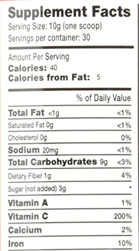 Greens World Delicious Reds 8000 Supplements, Fruit Punch, 10.6 Ounce