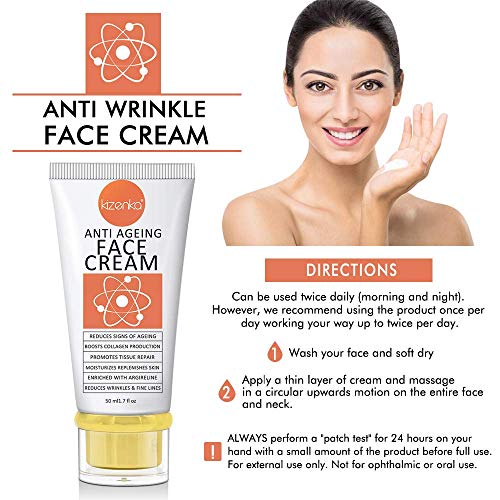 Face Cream Moisturizer – Anti – Aging Cream, Collagen, Retinol & Hyaluronic Acid – Boost Skin Collagen, Brighten Hydrate…