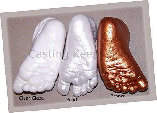 Luna Bean Baby Keepsake Hand Casting Kit – Plaster Hand Molding Casting Kit for Infant Hand & Foot Molding – Baby…