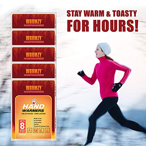 Hand & Body Warmers – Air Activated Heating Packs for Hands, Toes and Body – Safe and Odorless – 8 Hours of Continuous…