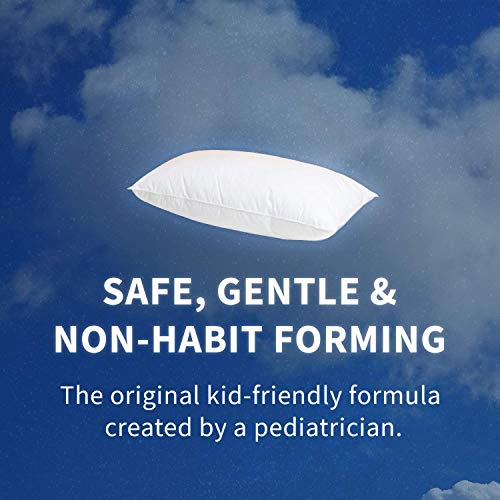 OZzzz’s Sleep Aid for Children, with Melatonin and Chamomile, Pediatrician Formulated, Zero Sugar, Vegan, Orange Dream…