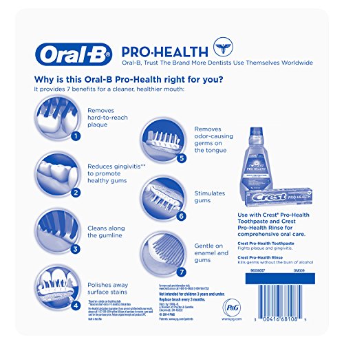 Oral-B Pro Health All-in-One Soft Toothbrushes, 6 Count