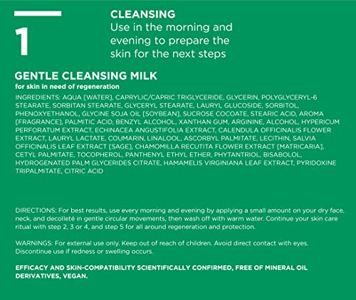 ANNEMARIE BÖRLIND – LL REGENERATION Cleansing Milk – Sustainably Sourced Natural 2in1 Facial Cleanser & Make-up Remover…