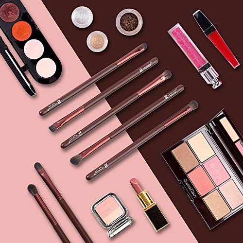 7Pcs Eyeshadow Brush Sets. Premium Eye brush. Concealer, Eyebrow Brush, Contour Brush, Foundation Blending Brush By YUE…