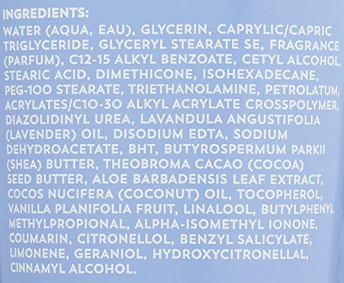 Bath & Body Works Aromatherapy Sleep Lavender + Vanilla Body Cream with Natural Essential Oils, 8 oz each – 3 Pack