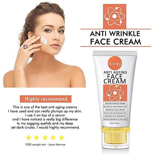 Face Cream Moisturizer – Anti – Aging Cream, Collagen, Retinol & Hyaluronic Acid – Boost Skin Collagen, Brighten Hydrate…