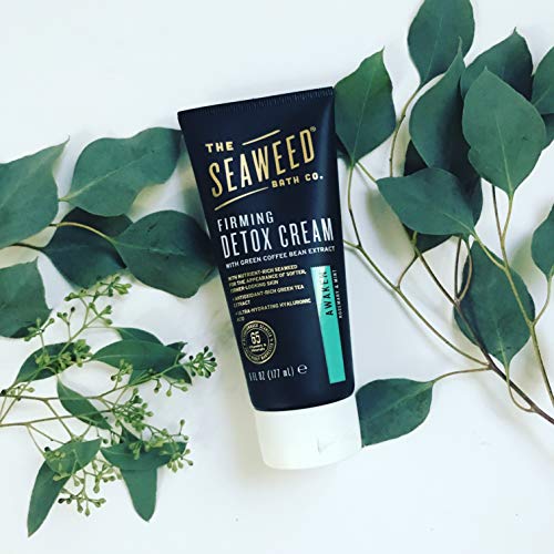 Seaweed Bath Co. Firming Body Cream, Rosemary Mint Scent, 6 Ounce, Sustainably Harvested Seaweed, Chlorella, Green…