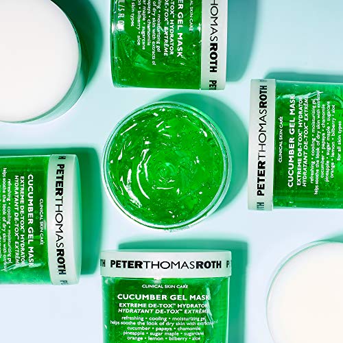 Peter Thomas Roth | Cucumber Gel Mask | Extreme De-Tox Hydrator, Cooling and Hydrating Facial Mask, Helps Soothe the…