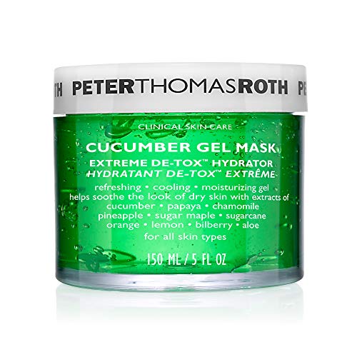Peter Thomas Roth | Cucumber Gel Mask | Extreme De-Tox Hydrator, Cooling and Hydrating Facial Mask, Helps Soothe the…