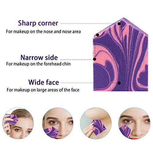 Miss Gorgeous Makeup Sponge Blender, Great for Blending Foundation and Concealer, Latex-Free Makeup Wedge, Jumbo Size…