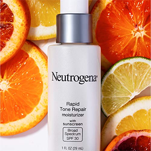 Neutrogena Rapid Tone Repair Retinol + Vitamin C Facial Moisturizer with Retinol, Vitamin C, Hyaluronic Acid & SPF 30…