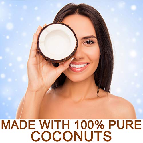 OLIVIA CARE Tahitian Coconut Oil, 100% all Natural Oils -Cold Pressed Unrefined and Pure extra Virgin Coconut Oil! Great…