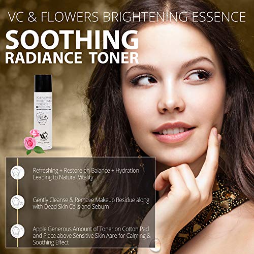 WBM Beauty Anti Aging Skin Care Kit | 4 Beauty Care Products |Facial Moisturizer-Toner-Cleanser And Night Cream |14.4 Oz