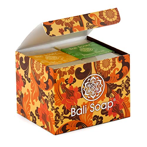 Bali Soap – Natural Soap Bar Orange Collection – Bath Soap for Women & Men – Handmade Soap Gift Set – Moisturizing Vegan…